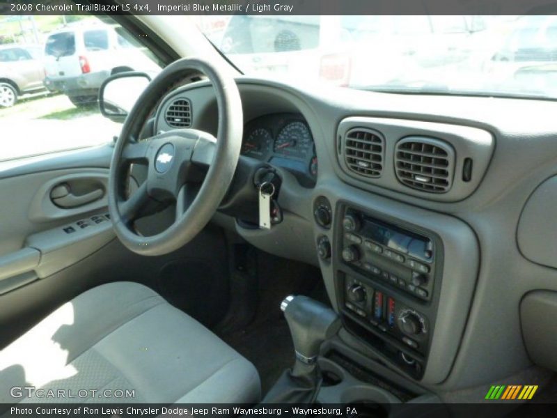 Imperial Blue Metallic / Light Gray 2008 Chevrolet TrailBlazer LS 4x4