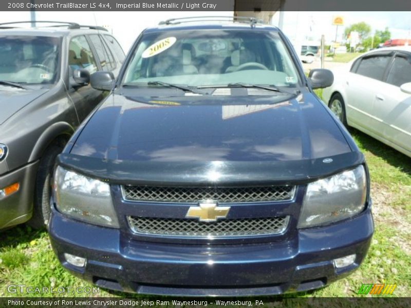 Imperial Blue Metallic / Light Gray 2008 Chevrolet TrailBlazer LS 4x4