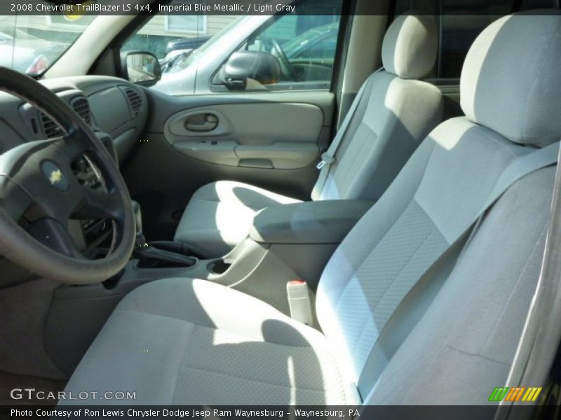 Imperial Blue Metallic / Light Gray 2008 Chevrolet TrailBlazer LS 4x4