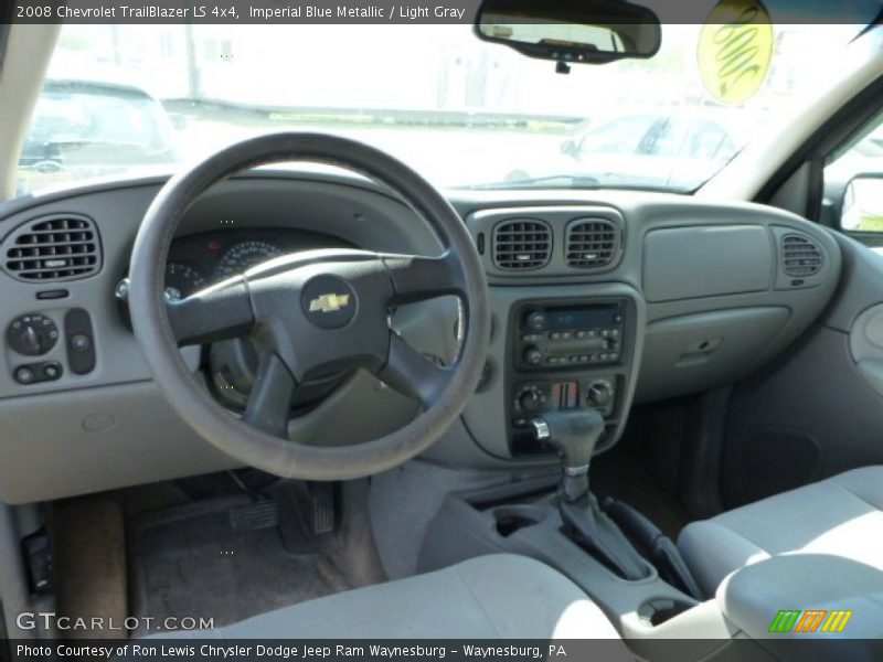 Imperial Blue Metallic / Light Gray 2008 Chevrolet TrailBlazer LS 4x4