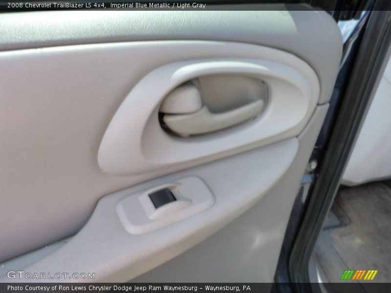 Imperial Blue Metallic / Light Gray 2008 Chevrolet TrailBlazer LS 4x4