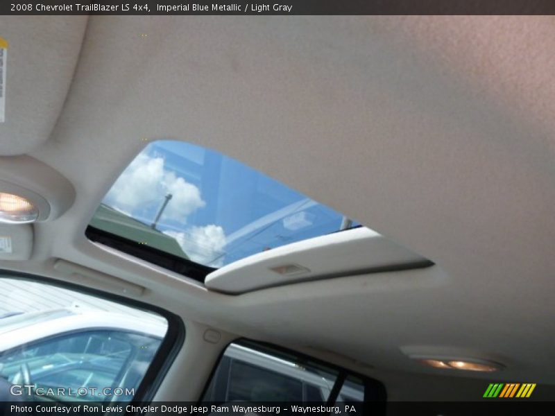 Imperial Blue Metallic / Light Gray 2008 Chevrolet TrailBlazer LS 4x4
