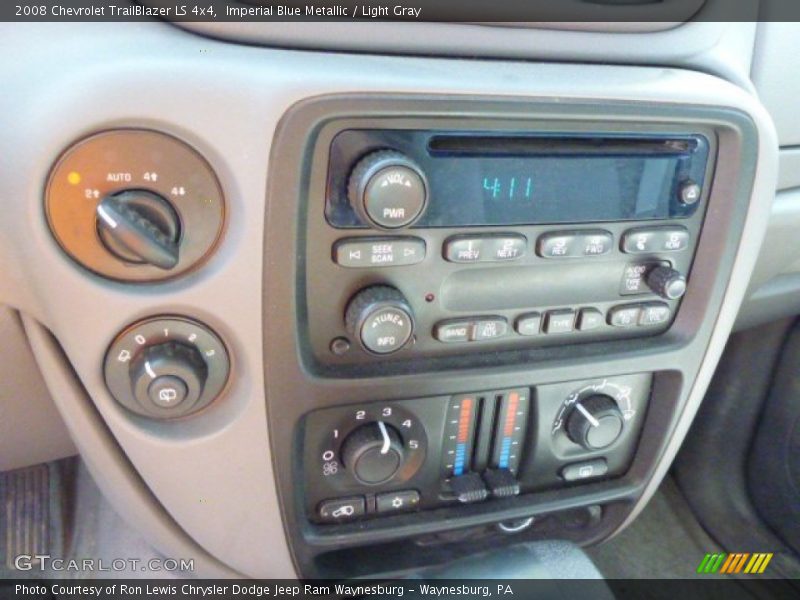 Imperial Blue Metallic / Light Gray 2008 Chevrolet TrailBlazer LS 4x4