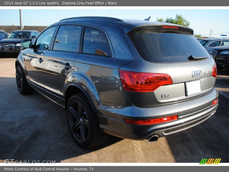 Daytona Grey Pearl Effect / Black 2013 Audi Q7 3.0 S Line quattro