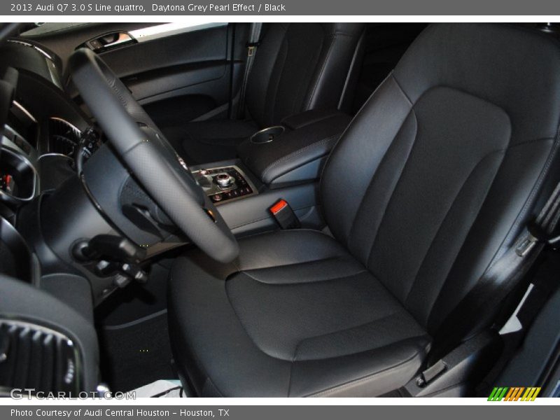 Daytona Grey Pearl Effect / Black 2013 Audi Q7 3.0 S Line quattro