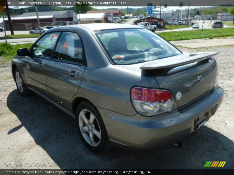 Steel Gray Metallic / Anthracite Black 2006 Subaru Impreza 2.5i Sedan