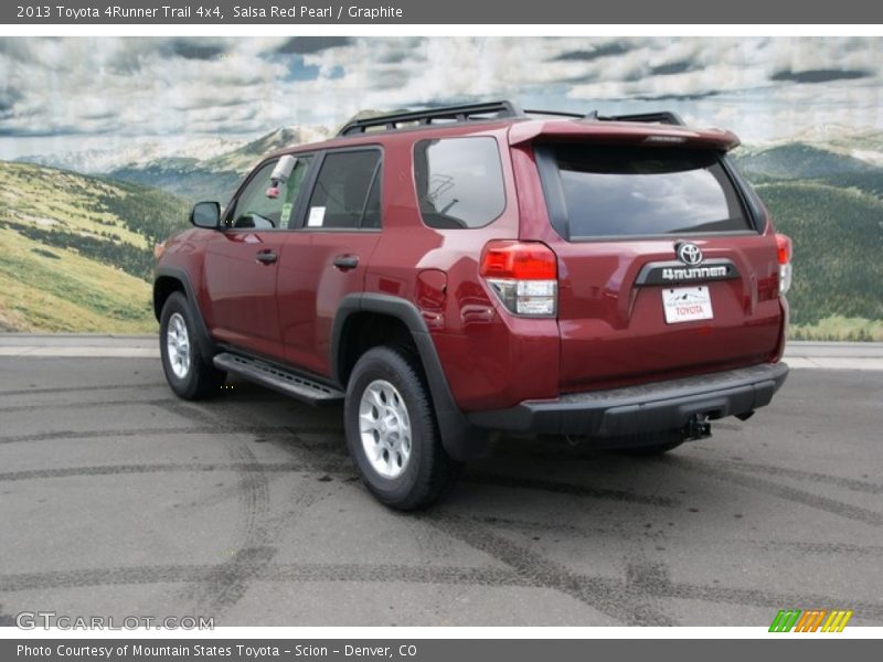 Salsa Red Pearl / Graphite 2013 Toyota 4Runner Trail 4x4