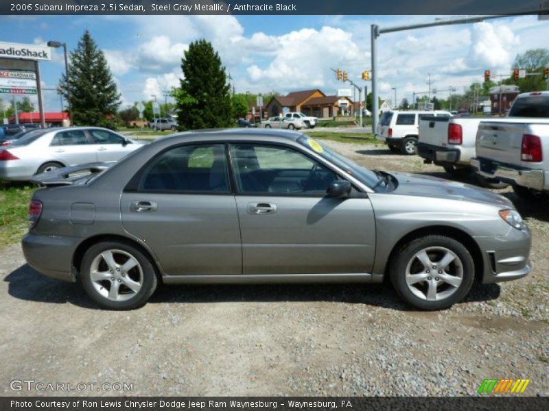 Steel Gray Metallic / Anthracite Black 2006 Subaru Impreza 2.5i Sedan