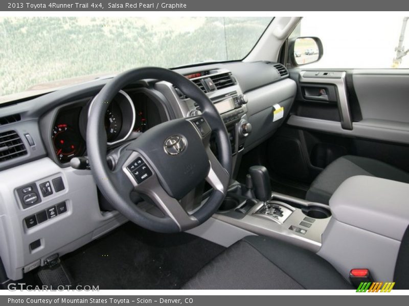 Salsa Red Pearl / Graphite 2013 Toyota 4Runner Trail 4x4