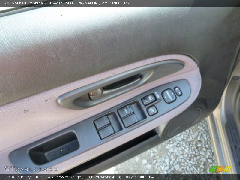 Steel Gray Metallic / Anthracite Black 2006 Subaru Impreza 2.5i Sedan