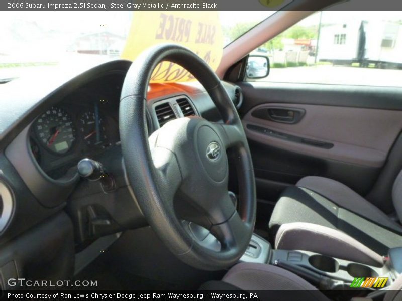 Steel Gray Metallic / Anthracite Black 2006 Subaru Impreza 2.5i Sedan
