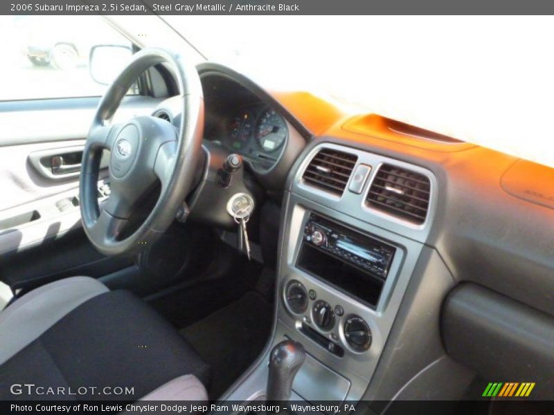 Steel Gray Metallic / Anthracite Black 2006 Subaru Impreza 2.5i Sedan