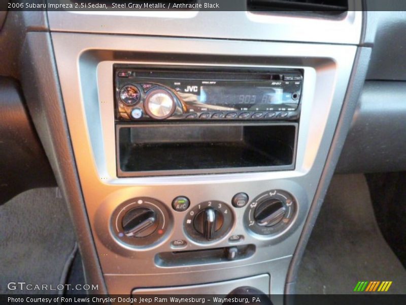 Steel Gray Metallic / Anthracite Black 2006 Subaru Impreza 2.5i Sedan