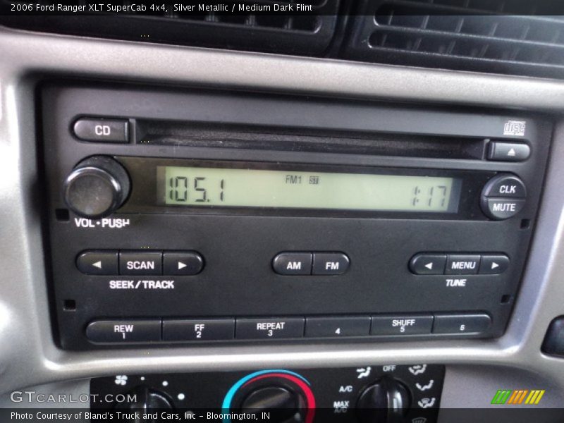 Silver Metallic / Medium Dark Flint 2006 Ford Ranger XLT SuperCab 4x4