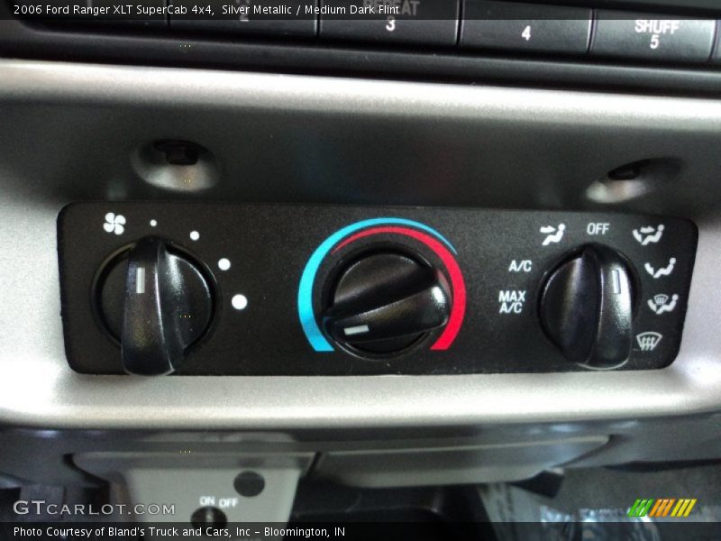 Silver Metallic / Medium Dark Flint 2006 Ford Ranger XLT SuperCab 4x4