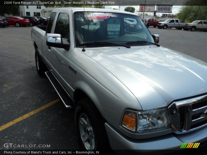 Silver Metallic / Medium Dark Flint 2006 Ford Ranger XLT SuperCab 4x4