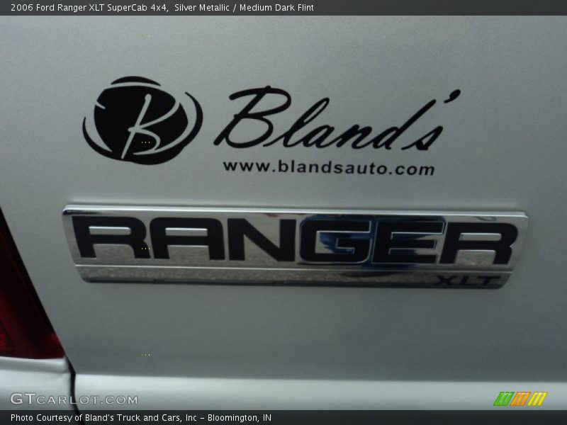 Silver Metallic / Medium Dark Flint 2006 Ford Ranger XLT SuperCab 4x4