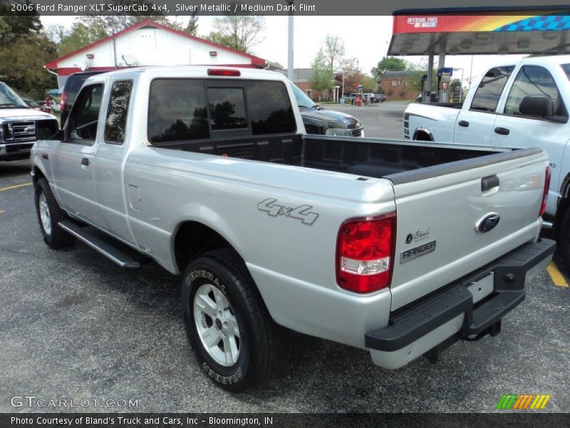 Silver Metallic / Medium Dark Flint 2006 Ford Ranger XLT SuperCab 4x4