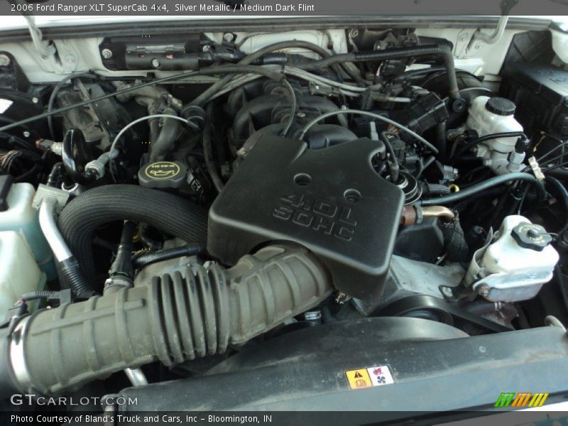 Silver Metallic / Medium Dark Flint 2006 Ford Ranger XLT SuperCab 4x4