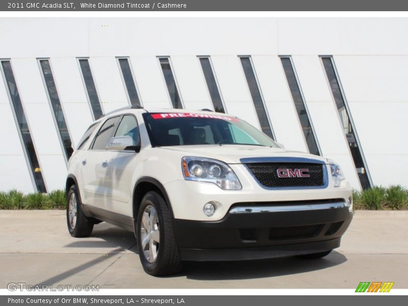 White Diamond Tintcoat / Cashmere 2011 GMC Acadia SLT
