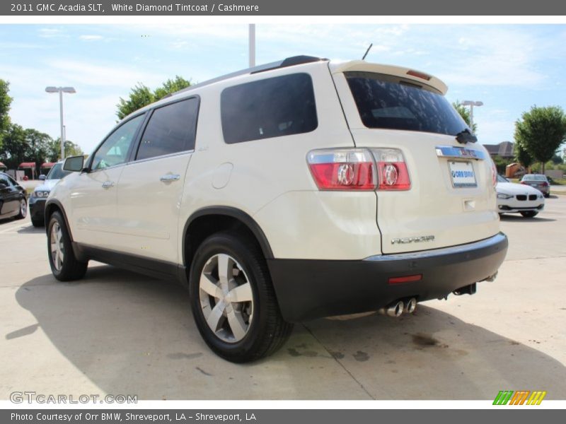 White Diamond Tintcoat / Cashmere 2011 GMC Acadia SLT