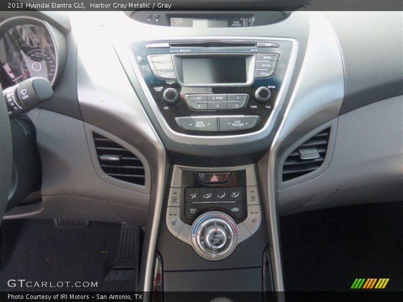 Harbor Gray Metallic / Gray 2013 Hyundai Elantra GLS
