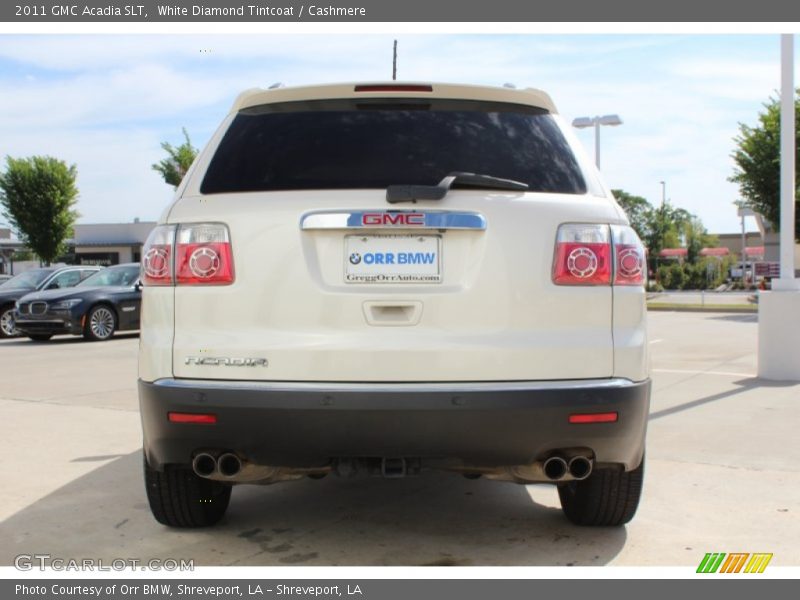 White Diamond Tintcoat / Cashmere 2011 GMC Acadia SLT