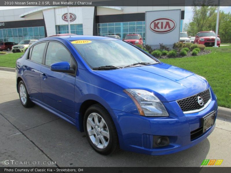 Blue Metallic / Charcoal 2010 Nissan Sentra 2.0 SR