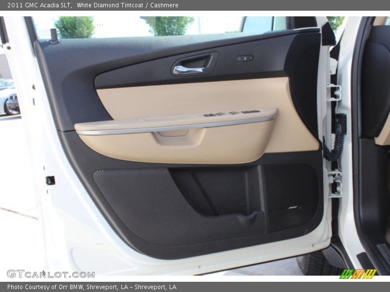 White Diamond Tintcoat / Cashmere 2011 GMC Acadia SLT