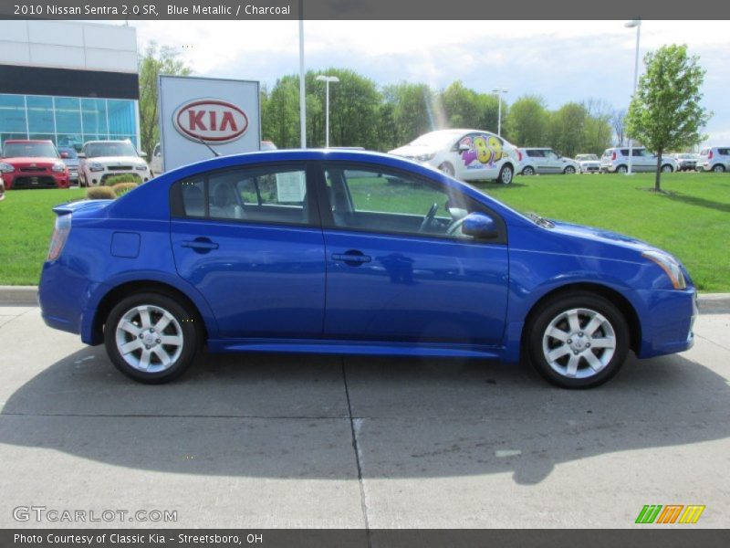 Blue Metallic / Charcoal 2010 Nissan Sentra 2.0 SR