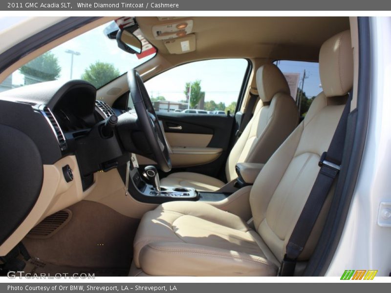 White Diamond Tintcoat / Cashmere 2011 GMC Acadia SLT