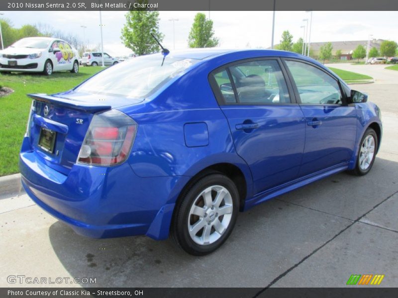 Blue Metallic / Charcoal 2010 Nissan Sentra 2.0 SR