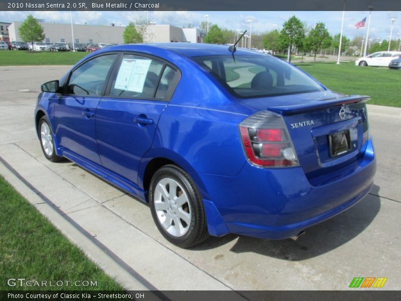 Blue Metallic / Charcoal 2010 Nissan Sentra 2.0 SR
