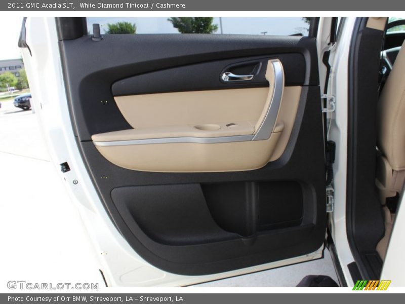 White Diamond Tintcoat / Cashmere 2011 GMC Acadia SLT