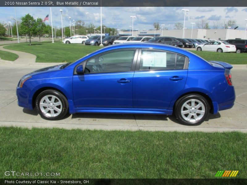 Blue Metallic / Charcoal 2010 Nissan Sentra 2.0 SR