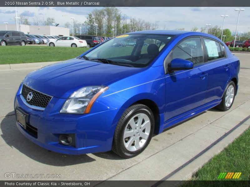 Blue Metallic / Charcoal 2010 Nissan Sentra 2.0 SR