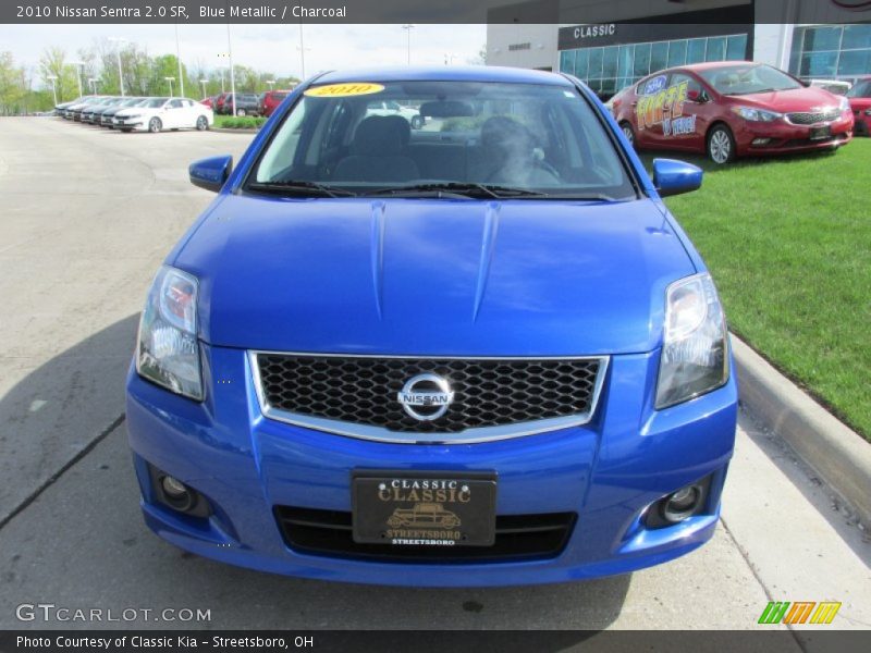 Blue Metallic / Charcoal 2010 Nissan Sentra 2.0 SR