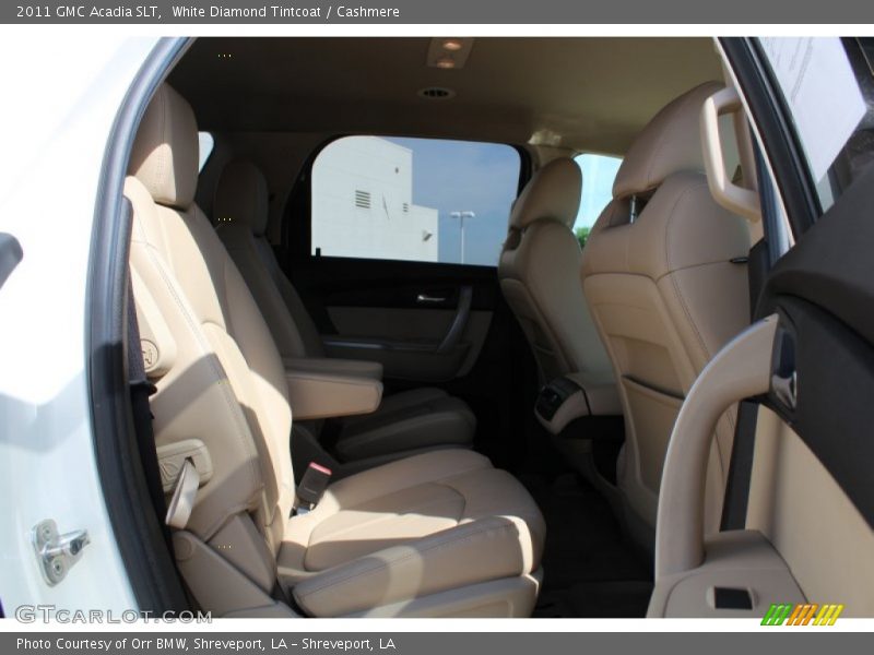 White Diamond Tintcoat / Cashmere 2011 GMC Acadia SLT