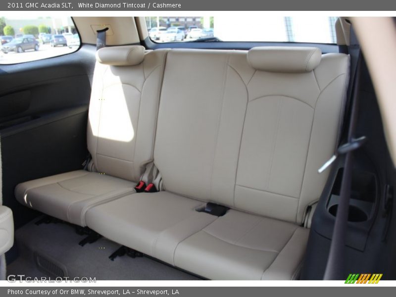 White Diamond Tintcoat / Cashmere 2011 GMC Acadia SLT