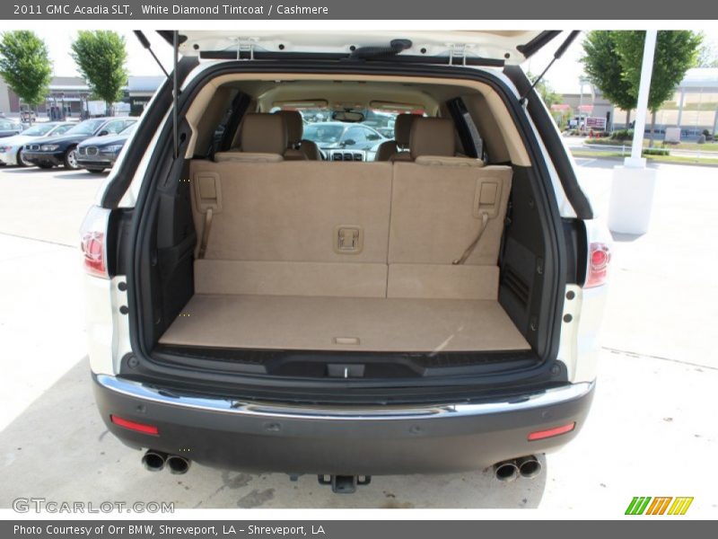 White Diamond Tintcoat / Cashmere 2011 GMC Acadia SLT