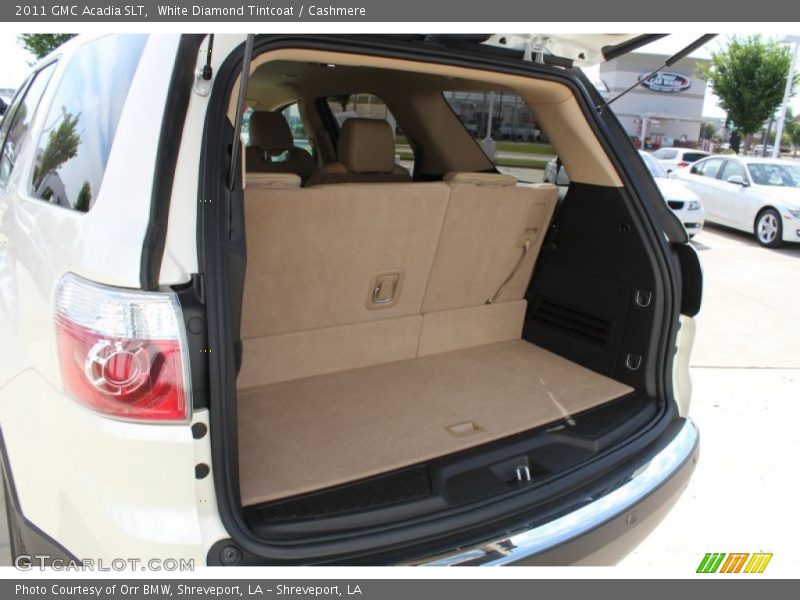 White Diamond Tintcoat / Cashmere 2011 GMC Acadia SLT
