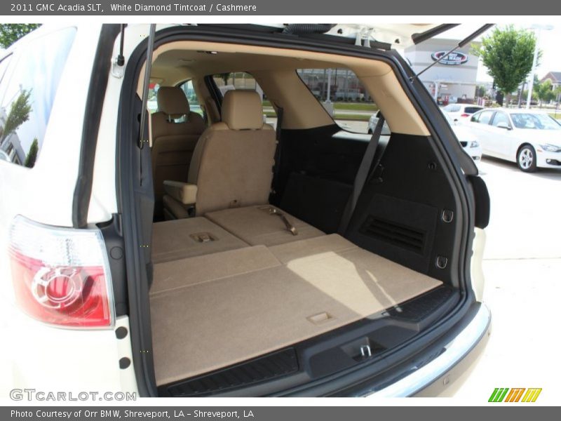 White Diamond Tintcoat / Cashmere 2011 GMC Acadia SLT