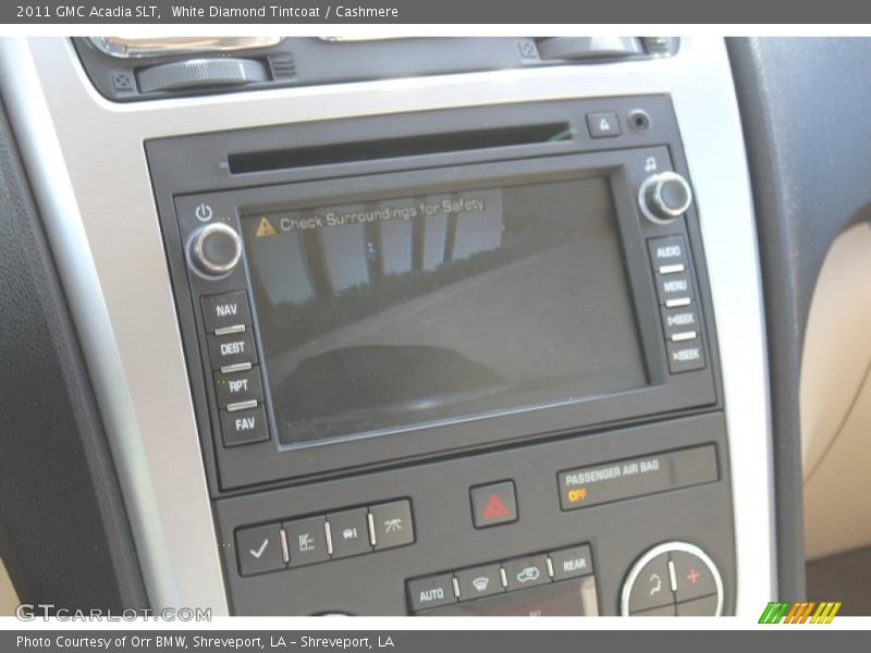 White Diamond Tintcoat / Cashmere 2011 GMC Acadia SLT