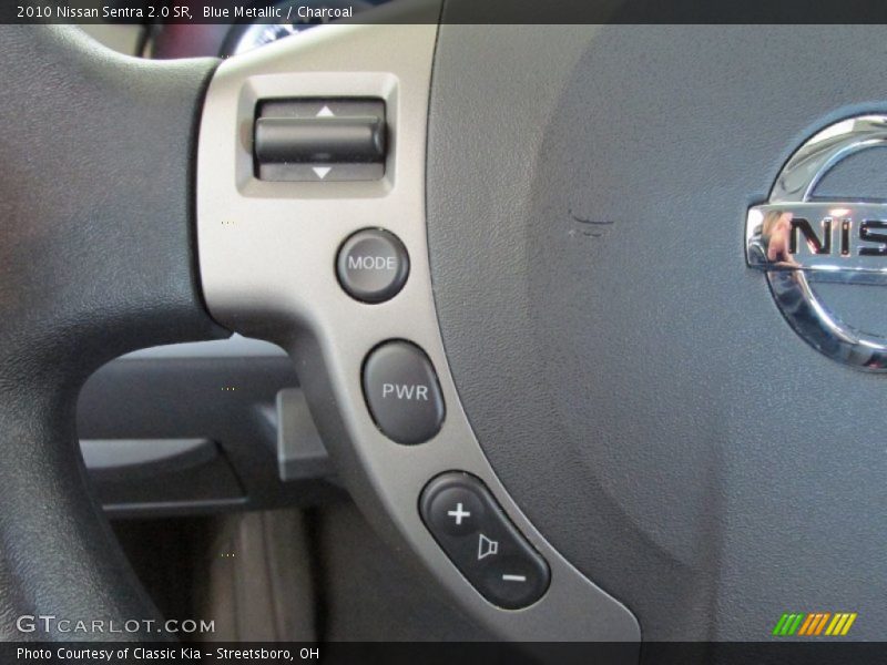 Blue Metallic / Charcoal 2010 Nissan Sentra 2.0 SR