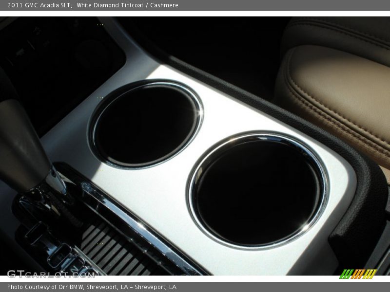 White Diamond Tintcoat / Cashmere 2011 GMC Acadia SLT