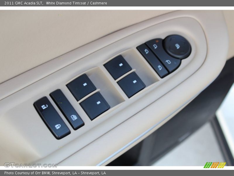 White Diamond Tintcoat / Cashmere 2011 GMC Acadia SLT