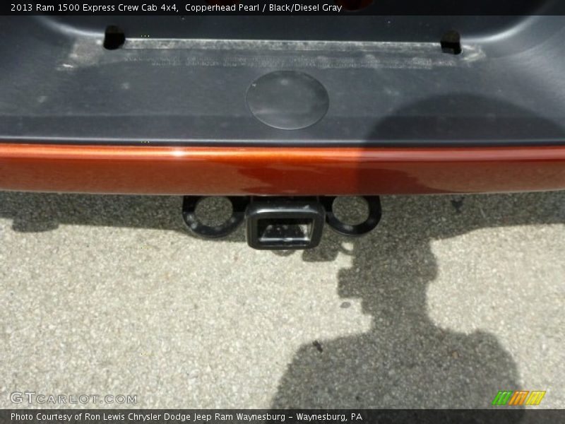 Copperhead Pearl / Black/Diesel Gray 2013 Ram 1500 Express Crew Cab 4x4