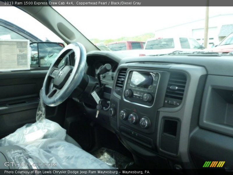 Copperhead Pearl / Black/Diesel Gray 2013 Ram 1500 Express Crew Cab 4x4