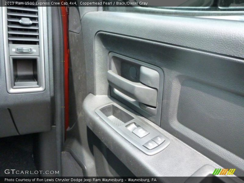 Copperhead Pearl / Black/Diesel Gray 2013 Ram 1500 Express Crew Cab 4x4
