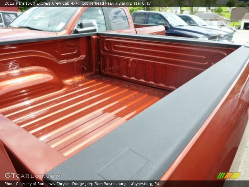 Copperhead Pearl / Black/Diesel Gray 2013 Ram 1500 Express Crew Cab 4x4